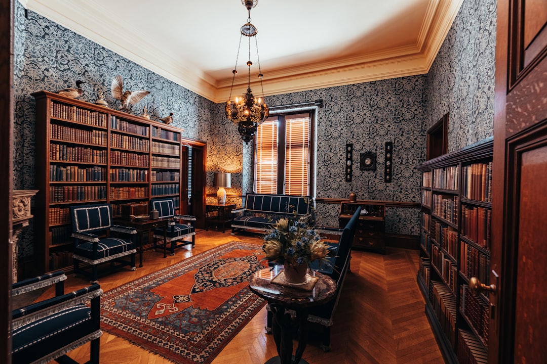 中世ヨーロッパの街並みを再現した博物館の展示